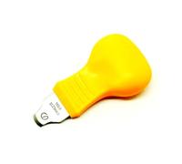 LIFKOME Cuchillo Abridor De Cajas De Relojes y Herramienta De Reparación De Pulsera, Acero Inoxidable y Plástico Duro, Color Amarillo, para Relojeros Profesionales y Uso Taller