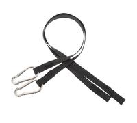 LIFKOME Cuerda de Extensión para Gimnasio Nylon Negro 2 Piezas Compatible Máquina de Cable para Ejercicios de Bíceps y Tríceps en Casa