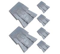 LIFKOME Cuñas de Hierro para Mango de Martillo 6 Piezas Kit de Cuña de Repuesto Herramienta Manual Agrícola Refuerzo Seguro y Ajuste Firme para Uso en Jardinería y Construcción