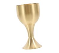 LIFKOME De Vino De Latón Copas De Vino Medievales Copas Rituales Decoración De Copas Identificador Copa De Vino De Vintage Cáliz De Vino Y Aleación De Cobre Dorado