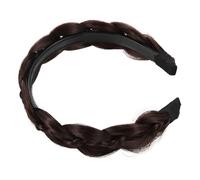 LIFKOME Diadema Antideslizante Para Peluca Trenzada Diadema De Pelo Sintético Para Diario Accesorio Cabello De Mujer