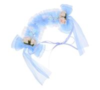LIFKOME Diadema De Lolita Con Lazo y Retro De Encaje Accesorios Para Fiestas Infantiles De Princesas Suaves y Cómodos Cabello