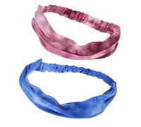 LIFKOME Diadema de Yoga con Botones Diadema de Fitness Multifuncional Pañuelo Elástico para La Cabeza Diadema de Unión Pura para Yoga Deportes Transpirable para Mujeres Y Hombres