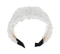 LIFKOME Diadema Elegante de Inspiración Coreana Diadema de Tela Suave para Mujer Tocado de Novia