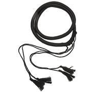 LIFKOME Diadema Para Shemagh Árabe Ajustable Cordón Elástico, Material Pu Negro 56 Cm, Accesorio Masculino Para Pañuelo De Oriente Medio, Uso Diario y Festivales