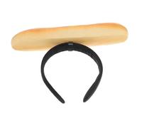 LIFKOME Diadema Realista De Pan Baguette Para Mujer 1 Unidad Diseño Ligero y Cómodo Accesorio De Cosplay y Fiesta Para Sesiones De Fotos y Lavado Facial
