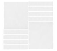 LIFKOME Discos de Algodón Desmaquillantes Cuadrados 4800 Pcs, Almohadillas Faciales sin Pelusa para Cuidado Piel y Limpieza Suave, Absorbentes para Tónico y Maquillaje, Uso