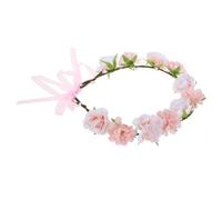 LIFKOME Elegante Diadema con Guirnalda Floral Tocado con de Flores Diadema Bohemia de Flores de Hadas Tocados para Mujeres para Todas Las Edades