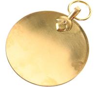 LIFKOME Espejo Bagua de Cobre Vintage para Decoración de Pared Hogar y Oficina Colgante Estilo Chino Tradicional Símbolo Espiritual y Accesorio Decorativo para Jardín