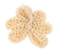 LIFKOME Esponja Exfoliante de Baño de Sisal Natural Bola para Ducha y Masaje Corporal Eliminador de Células Muertas para Adultos Herramienta Multifuncional para Cuidado Piel