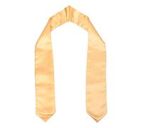LIFKOME Estola De Graduación Dorada Para Hombre Y Mujer Faja Decorativa Especial Material De Satén Cómodo.