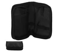 LIFKOME Estuche para glucómetros, bolsa de almacenamiento para en, titular para con cremallera suave, portátil, 5.9 x 3.5 x 3.54 pulgadas,
