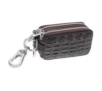 LIFKOME Estuche para Llaves de Coche de Lujo Organizador de Llaves con Cremallera para Hombre Resistente Y Ligero para Guardar Llaves de Coche
