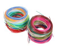 LIFKOME Filamento para Impresora 3D Pcl bajo Temperatura 175 MM 3 Metros 30 Colores Recambios para Bolígrafo 3D Suministros de Impresión Material de Impresión