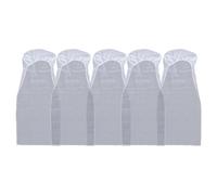 LIFKOME Fundas Desechables para Asiento de Avión y Coche 5 Piezas Material No Tejido Resistente Protección contra Suciedad y Manchas Uso para Viajes Taxis y Mantenimiento Automotor