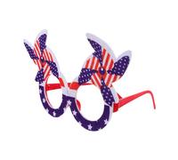 LIFKOME Gafas de Fiesta con Diseño de Molinete Accesorio Patriótico para Adultos y Decoraciones para Fiestas Julio Gafas Ligeras y Resistentes para Reuniones y Fotos Temáticas