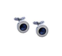 LIFKOME Gemelos de Cristal Accesorios Ideales para Camisa de Hombre, 2 Piezas de Cobre Elegantes y Chic para Bodas y Fiestas de Cumpleaños