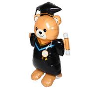 LIFKOME Globo Gigante de Oso 3D para Graduación Decoraciones Inflables para Fiestas de Graduación Globo de Felicitación de 155X95 CM para Uso Interior y Exterior