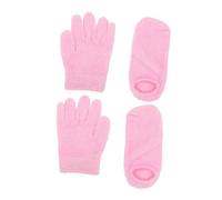 LIFKOME Guantes Hidratantes de Gel y Calcetines Spa para Manos y Pies, 2 Pares, Tamaño Pequeño, Efecto Hidratante, Unisex, para Cuidado Nocturno y Pedicura en Casa