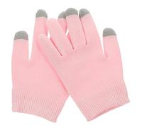 LIFKOME Guantes Hidratantes Para Manos Secas Gel, Talla Única, Transpirables y Cómodos, Para Mujer, Cuidado Diario Piel En Casa, Guantes De Gel Hidratante Rosa