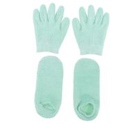 LIFKOME Guantes y Calcetines De Gel Hidratantes 4 Unidades Talla Única Cuidado Piel Seca Manos y Pies Nocturno Para Hidratación y Reparación Profunda