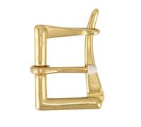 LIFKOME Hebilla de Cinturón de Latón Masculino 4.0 Cm, Hebilla de Pasador Reemplazable Liberación Rápida para Cinturones de Hombre, Accesorio de Cinturón Resistente y Funcional para Uso