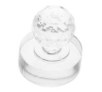 LIFKOME Herramienta para Prensar Sombras de Ojos Redonda Prensa Polvo Compacta Reparación Precisa para Maquillaje Ojos y Rubor