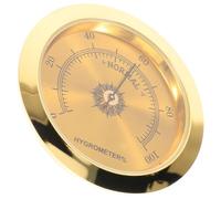 LIFKOME Higrómetro Compacto para Guitarra Acústica Medidor de Humedad Preciso Metal Portátil para Instrumentos de Cuerda de Fácil Instalación Funda o Estuche