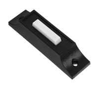 LIFKOME Interruptor de Timbre Retro para Puerta con Cable, Resistente al Clima, Color Negro, Tamaño 8.20x2.20x2.10cm, Compatible para Entrada y Porche Frontal