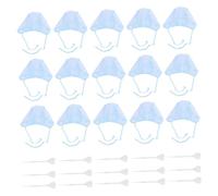 LIFKOME Kit de 15 Gorros para Teñir el Cabello de Pe Azul Ganchos de Crochet, Accesorios para Salón Profesional y Peinados DIY en Casa, No se Doblan Fácil Color Aleatorio