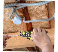 LIFKOME Kit de Alicates Prensadores con Trinquete para Terminales Eléctricos Pelacables Multifunción para Reparación de Circuitos Hogar y Vehículo Versátiles y Duraderas