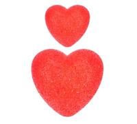 LIFKOME Lámparas Nocturnas Forma de Corazón Luminosas de Eva para Niños, 2 Piezas, Diseño Creativo Adecuado para Decorar Fiestas y Uso Escolar