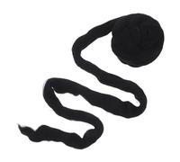 LIFKOME Lana para Fieltrar Aguja Negra 100g Paquete para Manualidades Diy, Material de Fieltro de Lana Suave para Proyectos de Fieltrado Artesanal y Creación de Muñecos