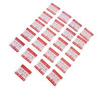 LIFKOME Lente de Reloj Plana de Transparente 21 Piezas Fácil de Instalar Grosor Adecuado para Reparación de Relojes de Pulsera Redonda