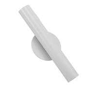 LIFKOME Macetero de Pared Metálico sin Taladro Jarrón Colgante Blanco Pequeño para Flores Secas y Plantas Artificiales Decoración Creativa Nórdica para Salón y Dormitorio