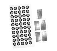 LIFKOME Marcadores de Reflexión para Escáner 3D de Película Reflectante Pet, Grosor 0,15 Mm, 6 Hojas 50 Puntos Cada Posicionamiento Fácil y Escaneo 3D
