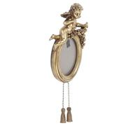 LIFKOME Marco De Vintage De Con Relieve De Ángel Soporte Decorativo Para Casa y Para Recuerdos De Graduación y