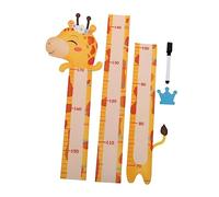 LIFKOME Medidor De Altura Adhesivo Para Pared Diseño De Animal Para Niños, Pvc Duradero, Extraíble, Gráfico De Pared Para Habitación Infantil y Seguimiento De Crecimiento,