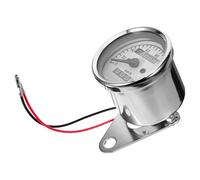 LIFKOME Medidor de Velocidad para Motocicleta Indicador Analógico y Estilo Retro, Accesorio de Modificación Compatible para Motos Urbanas