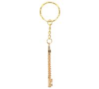 LIFKOME Mini Llavero Colgante Flauta Metálico Instrumento Musical Miniatura Accesorio Retro para Mochila Bolso y Llaves Diseño Delicado para Amantes Música Regalo Original