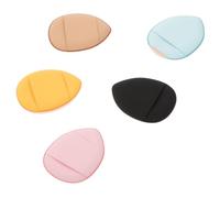 LIFKOME Mini Puff Soplador para Maquillaje 5 Unidades Hipoalergénico Correa para Polvo Facial y Base en Formato de Dedo