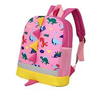 LIFKOME Mochila Escolar De Dinosaurio Cómoda y Práctica Mochila De Dibujos Animados Llevar Libros y Objetos Escuela o Excursiones De Camping