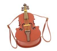 LIFKOME Mochila para Muñecas de Diseño Violín Único Mochila de Viaje Ligera con Correas Ajustables para Muñecas Bjd Algodón