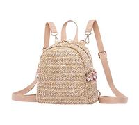 LIFKOME Mochila Pequeña Mujer Mini Mochila De Viaje Con Cremallera De Perlas Ligera Y PortáTil Para Uso Diario Y Aire Libre 7.87X3.93X7.48In