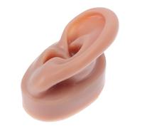 LIFKOME Modelo De Oreja Humana De Silicona Reusable Simulación De Oreja Para Práctica De Perforación Modelo De Para Enseñanza y Exhibición Auditiva
