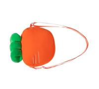 LIFKOME Monedero de Zanahoria Storage Bags Carteras Sling Bag Crossbody Bag Handbag Hombro Bolsas Dibujos Animados Cruz Bolsa de Almacenamiento Bolsa de Chica Elegante paño Orange