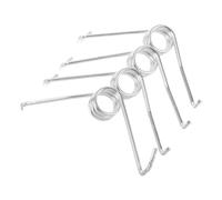 LIFKOME Muelles de Resorte Metálicos Reforzados para Cubo de Fregona Giratorio Pieza de Repuesto Derecha para Pedal Juego de 4 Unidades Accesorios de Reparación para Limpieza Doméstica