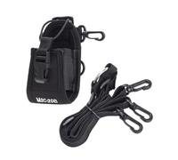 LIFKOME Negra Bolsa Porta Radio Ajustable Modelo 20b de Nailon | Teléfono y Radio, Bolsillo de Almacenamiento, Resistente al Desgaste, Transpirable, para Senderismo y Ejercicio