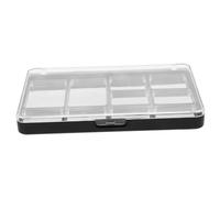 LIFKOME Paleta de Sombras de Ojos Vacía para Mujer, Estuche Portátil DIY de 10 Colores, Material As Resistente para Organizar Maquillaje Fácilmente