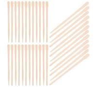 LIFKOME Palitos de Cera para Depilación Corporal y Facial, 200 Unidades, Espátulas de Madera 88 Mm Cabezal Grueso y Fino, Aplicador Seguro para Depilado y Cuidado Piel